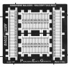 BALCONY RAILINGS TYPE "E" SCALE 1/87 H0 ART. 87018