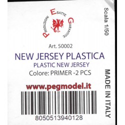 PLASTIC NEW JERSEY SCALE 1/50 ART. 50002