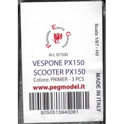 VESPONE PX 150 3 PIECES SCALE 1/87 H0 ART. 87500