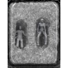 PASSENGERS FOR VESPONE PX 150 2 PIECES SCALE 1/87 H0 ART. 87510