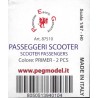 PASSENGERS FOR VESPONE PX 150 2 PIECES SCALE 1/87 H0 ART. 87510