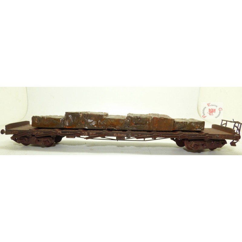 LOAD OF SCRAPS FERROUS FOR RAILWAY FLOOR WAGON SCALE 1/87 H0 ART. 87300