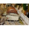 TANK ON BASE IN BRICKSCALE 1/87 H0 ART. 87400