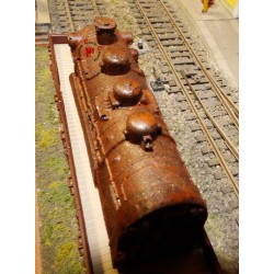 SCRAP LOAD BOILER OLD LOCO STEAM FOR FLAT WAGONS SCALE 1/87 H0 ART. 87307