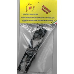 CARICO DI PNEUMATICI USATI PER CARRI A SPONDE ALTE SCALA 1/87 H0 ART. 87303