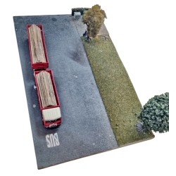 WOODEN BOARDS LOAD FOR FIAT 690 MILLEPIEDI BREKINA SCALE 1/87 H0 ART. 87705