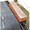 LOADING TERRACOTTA TUBES FOR LOW-SIDED RAILWAY CAR SCALE 1/87 H0 ART. 87315