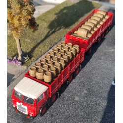 LOADING OF WOODEN BARRELS...