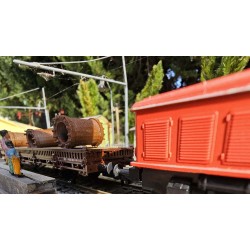 PEG MODEL CARICO RACCORDI A T PER CARRO A SPONDE BASSE 1/87 H0 87321