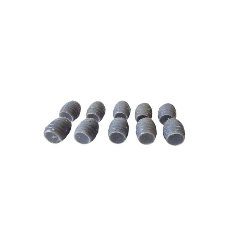 PEG MODEL SET B 12 BOTTI LEGNO PICCOLE DA COLORARE 1/87 H0 87632