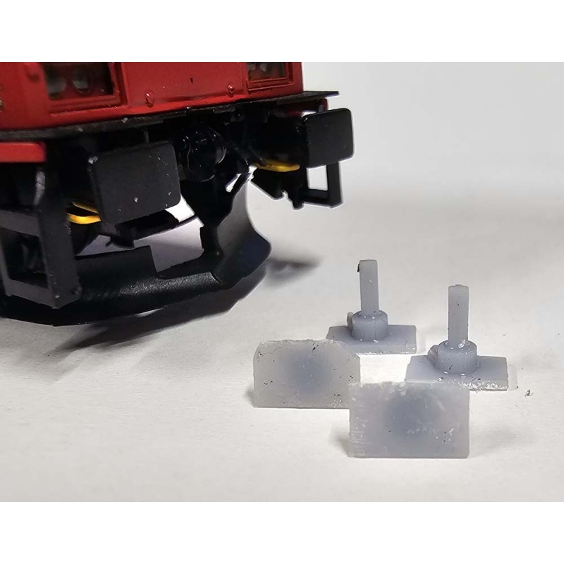 RESPINGENTI PER TRAXX 2 COMPATIBILI ACME - 8 PEZZI GRIGI 1/87 H0 87901
