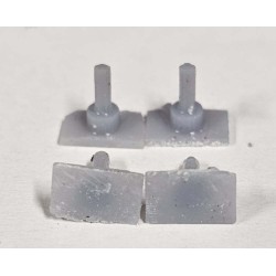 RESPINGENTI PER TRAXX 2 COMPATIBILI ACME - 8 PEZZI GRIGI 1/87 H0 87901