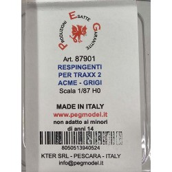 RESPINGENTI PER TRAXX 2 COMPATIBILI ACME - 8 PEZZI GRIGI 1/87 H0 87901