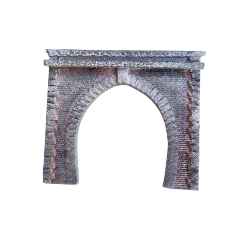 PORTAL GALLERY ITALIAN STYLE SINGLE TRACK BRICK 1/87 H0 87400