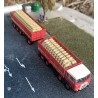 LOADING OF BAGS OF GRAIN FOR FIAT 690 MILLEPIEDI BREKINA SCALE 1/87 H0 ART. 87712