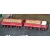 LOADING OF BAGS OF GRAIN FOR FIAT 690 MILLEPIEDI BREKINA SCALE 1/87 H0 ART. 87712