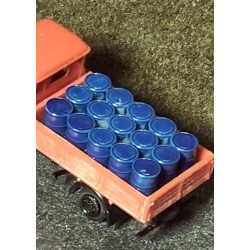 LOADING OF OIL DRUMS FOR BREKINA LUPETTO SCALE 1/87 H0 ART. 87731