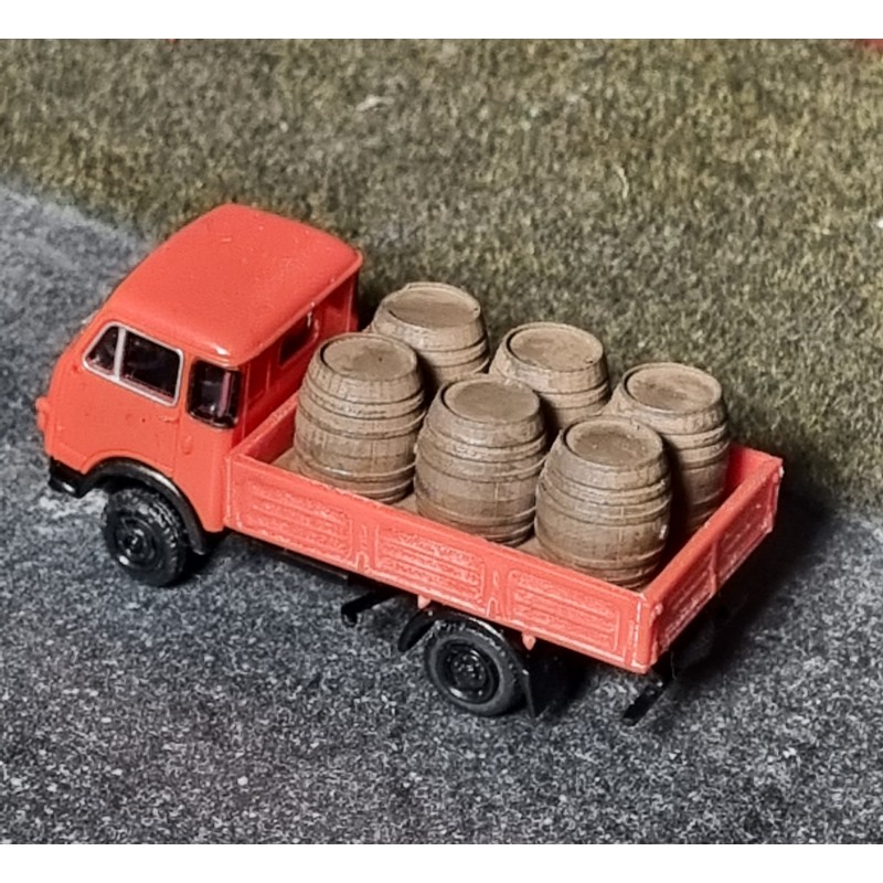 LOADING OF BIG BARRELS  FOR BREKINA LUPETTO SCALE 1/87 H0 ART. 87733