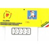 PINWHEELS FOR LEVEL CROSSING SCALE 1/87 H0 ART. 87025